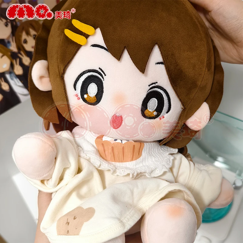 

Anime K-ON Hirasawa Yui 33CM Cotton Doll Cosplay Clothes Adorable Delicacy Furry Plushie Ears Gifts Toys for Kids Cute