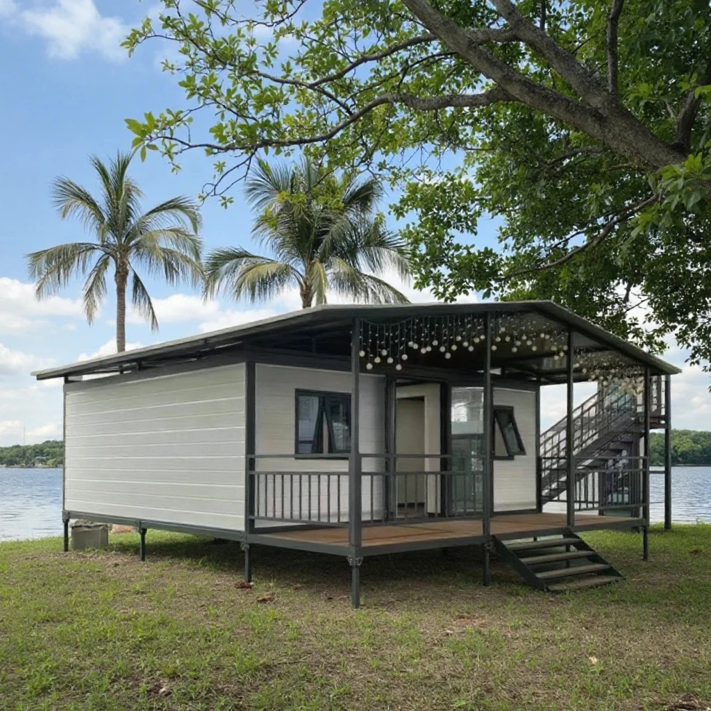 Standard 20ft/40ft Expandable Container Houses Modular Housing Suitable for Hotels, Shops, and Prefabricated Extended Homes