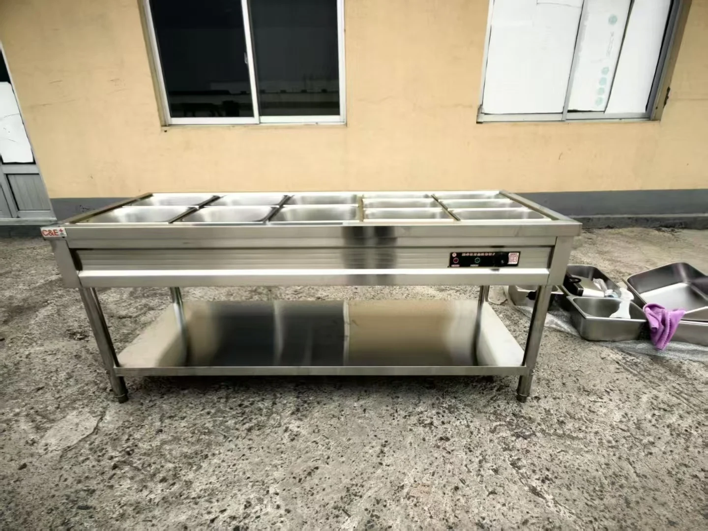 Bain Marie Food Warmer - International Popular Kitchen Bain Marie Stainless