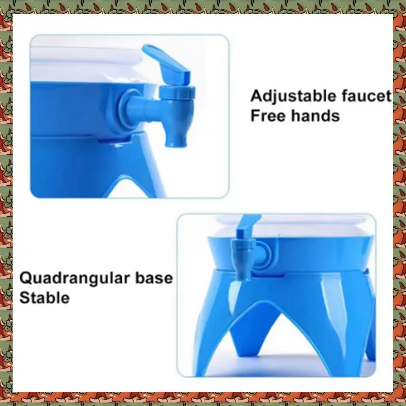 

ABLQ уличный складной контейнер для воды, складное ведро для воды для кемпинга, рыбалки, путешествий, пива, сока, питьевой кран, ведро