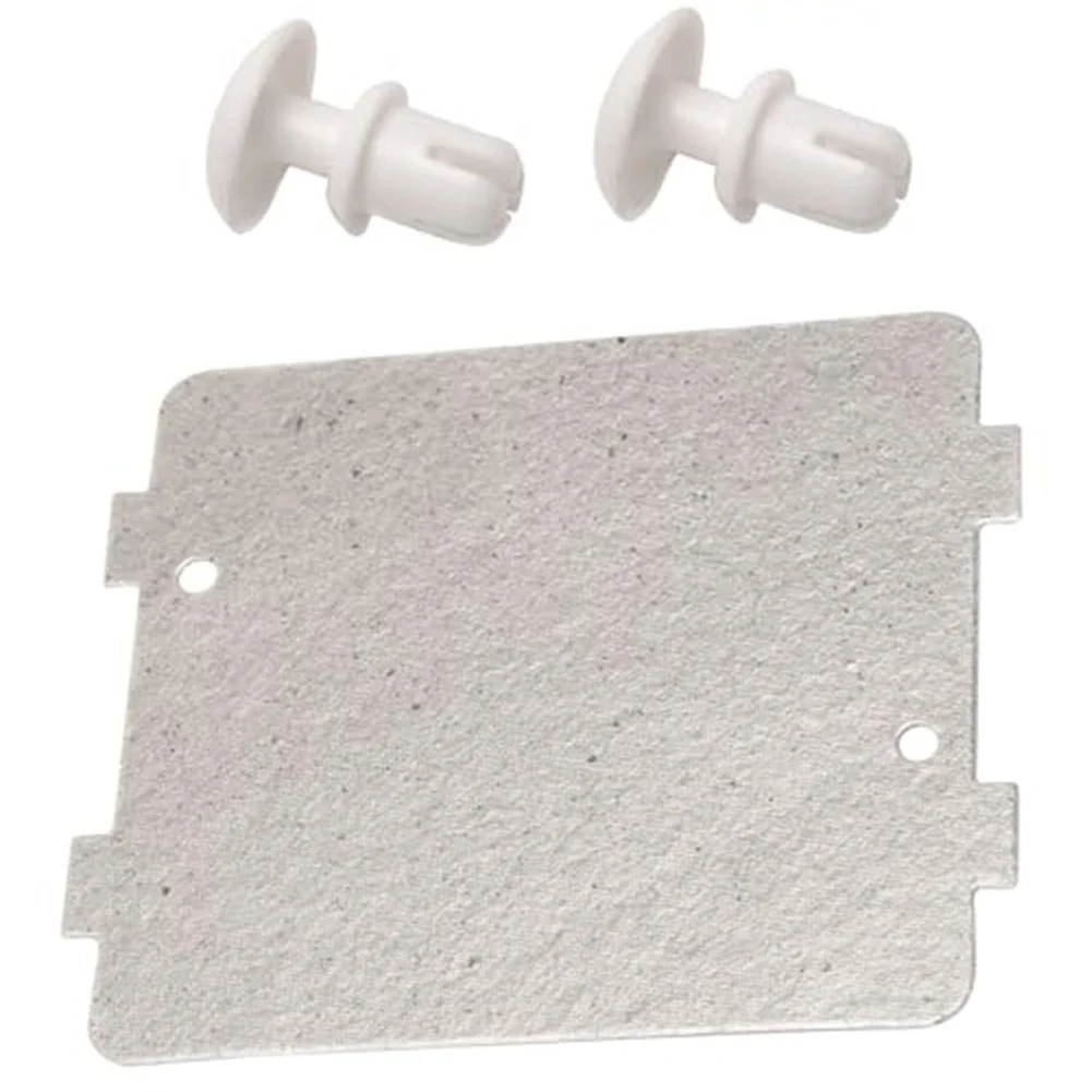 Replacement Waveguide Cover for GE Microwaves Thickened Material Compatible with Multiple Brands Two Locking Buttons