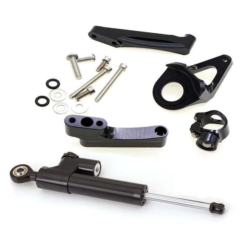 Stabilisateur de direction de moto, amortisseur de montage, kit d'invite ket, Suzuki GSX1300R HAYABUSA 1300 1998 1999 2000 2001 2002 2003-2019