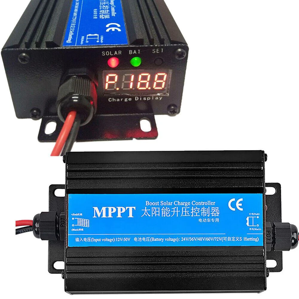 CTK300-II Controller Solar Charge Booster Controller With Displays 24-72V For-MPPT Charging Methods/High-performance Boosters