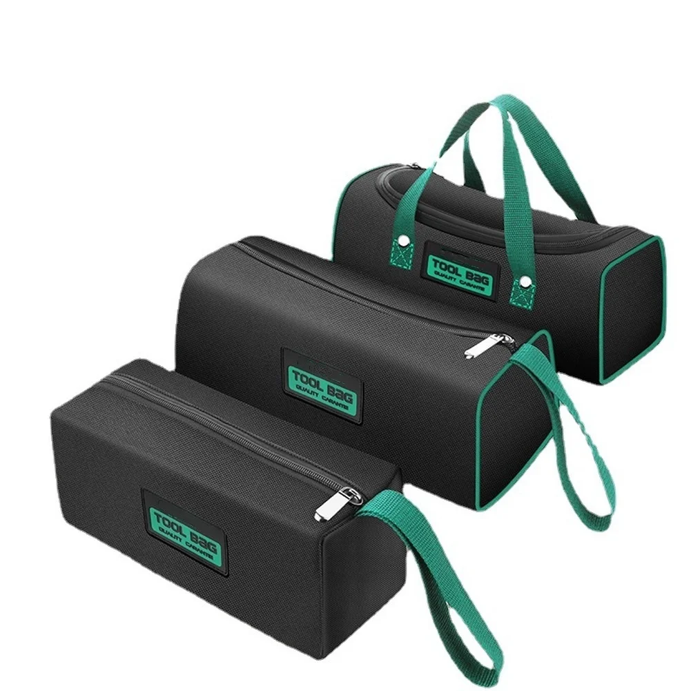 Electrician Tool Bag Built with 1680D Waterproof Oxford Fabric Spacious Interior Reinforced Handles for Daily Use