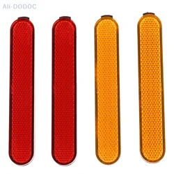 2Pcs Electric Scooter Rear Wheel Cover Red Yellow Safety Reflective Strip Protect Decoration Shells For Xiaomi Pro2 1S