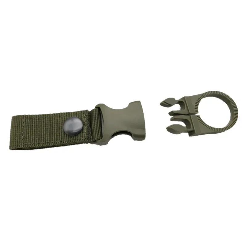 Outdoor waterfles gesp haak nylon waterfles houder clip klim karabijnhaak riem rugzak hanger