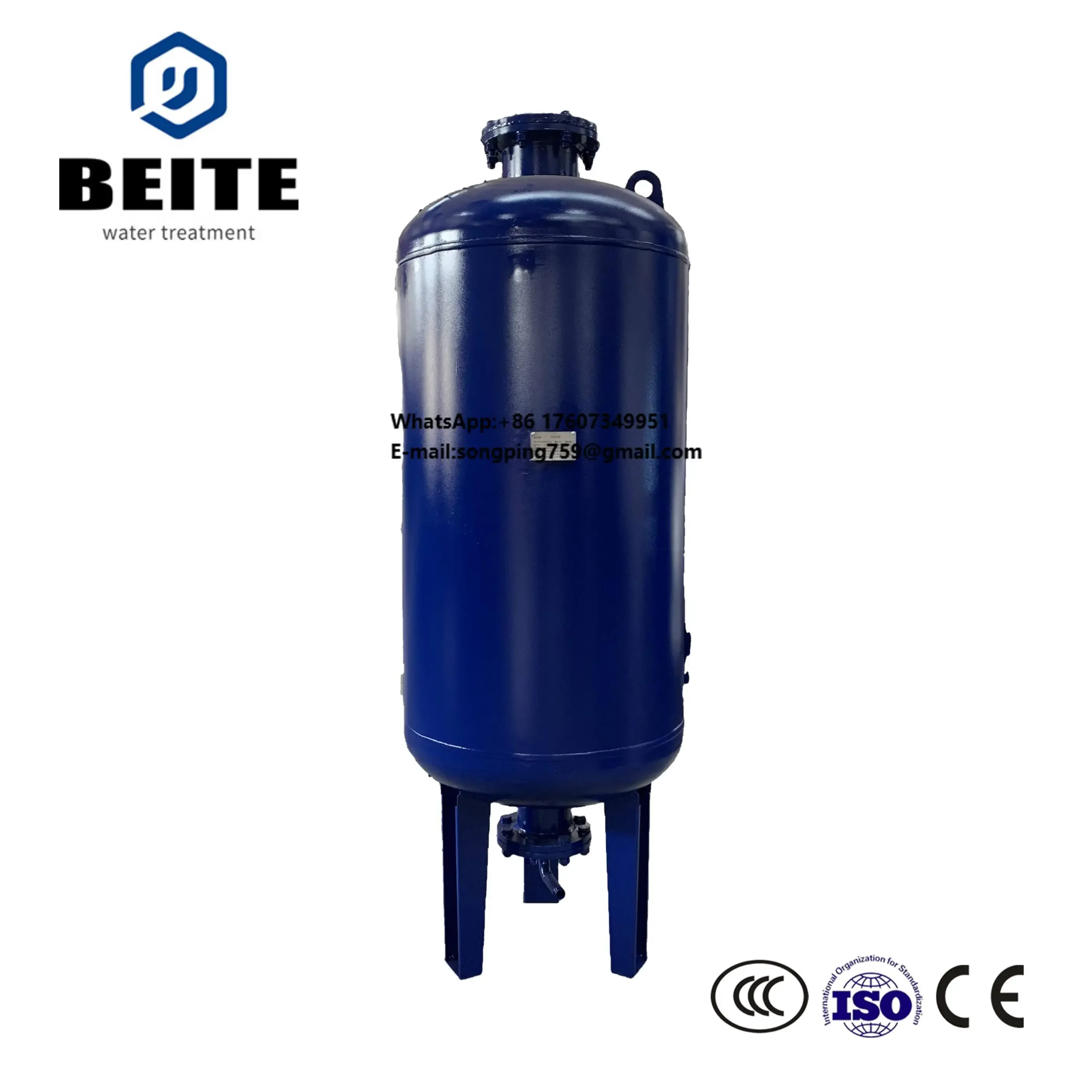 1500L Pressure Tank HVAC Bladder Expansion Tank