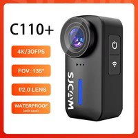 5G Wifi Sport C110 Action Camera 4K EIS Bicycle Helmet Motorcycles Cycling Monitoring Device Waterproof 2.4G WiFi Sport Cam