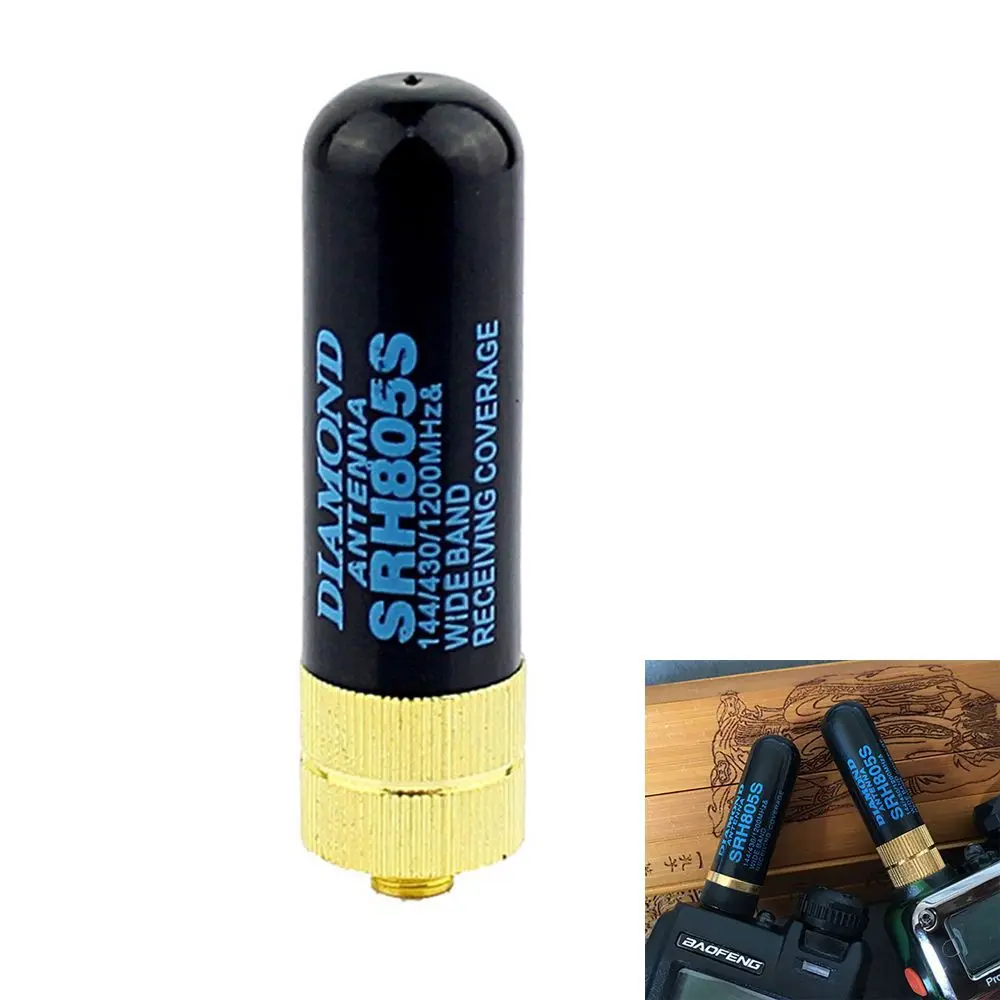 VHF/UHF 워키 TG-UV2 SMA-F Baofeng BF-888S 라디오 144/430MHz 안테나 여성 듀얼 밴드 듀얼 밴드 안테나