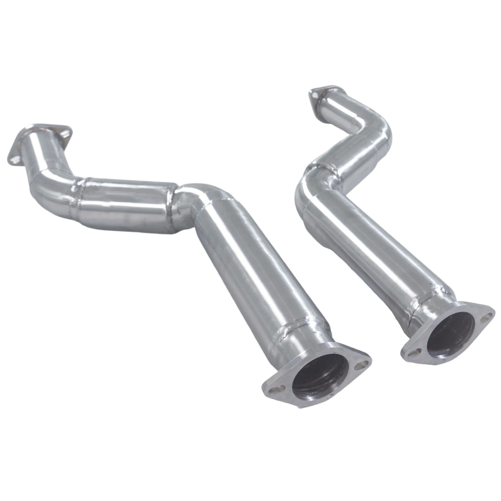 

Suitable for Infiniti Q50 3.0T SUS304 exhaust pipes, 1:1 Performance Equal length Mid pipes, With Dual Resonator