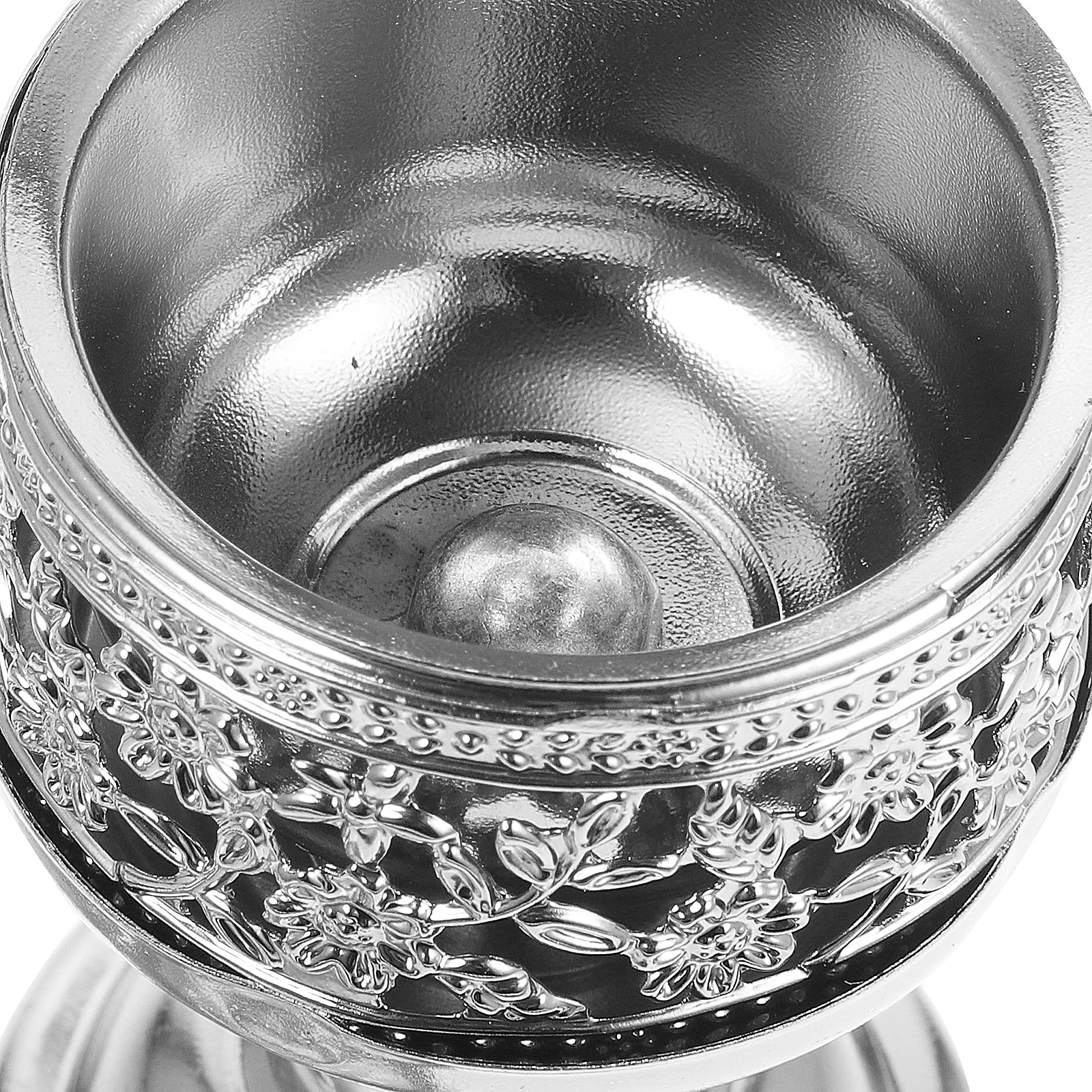 

1pc Incense Burner Metal Censer Bakhoor Cone Holder Desktop Lightweight Portable Arabic Style Middle East Design Sauna Bedroom