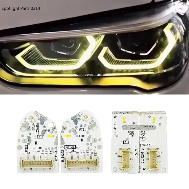 

63119477821 63119477822 63119477835 63119477836 Yellow LED Angel Eye Chip DRL Module for 2020-2022 BMW X1 X2 F48 F49 F39