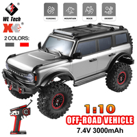 WLtoys 1:10 Electric Climbing Car 104020 4WD  Professional 2.4G Independent 3Ch Receiver 100M 3000mAh Off-Road Vehicle Adult