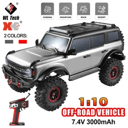 WLtoys 1:10 Electric Climbing Car 104020 4WD  Professional 2.4G Independent 3Ch Receiver 100M 3000mAh Off-Road Vehicle Adult