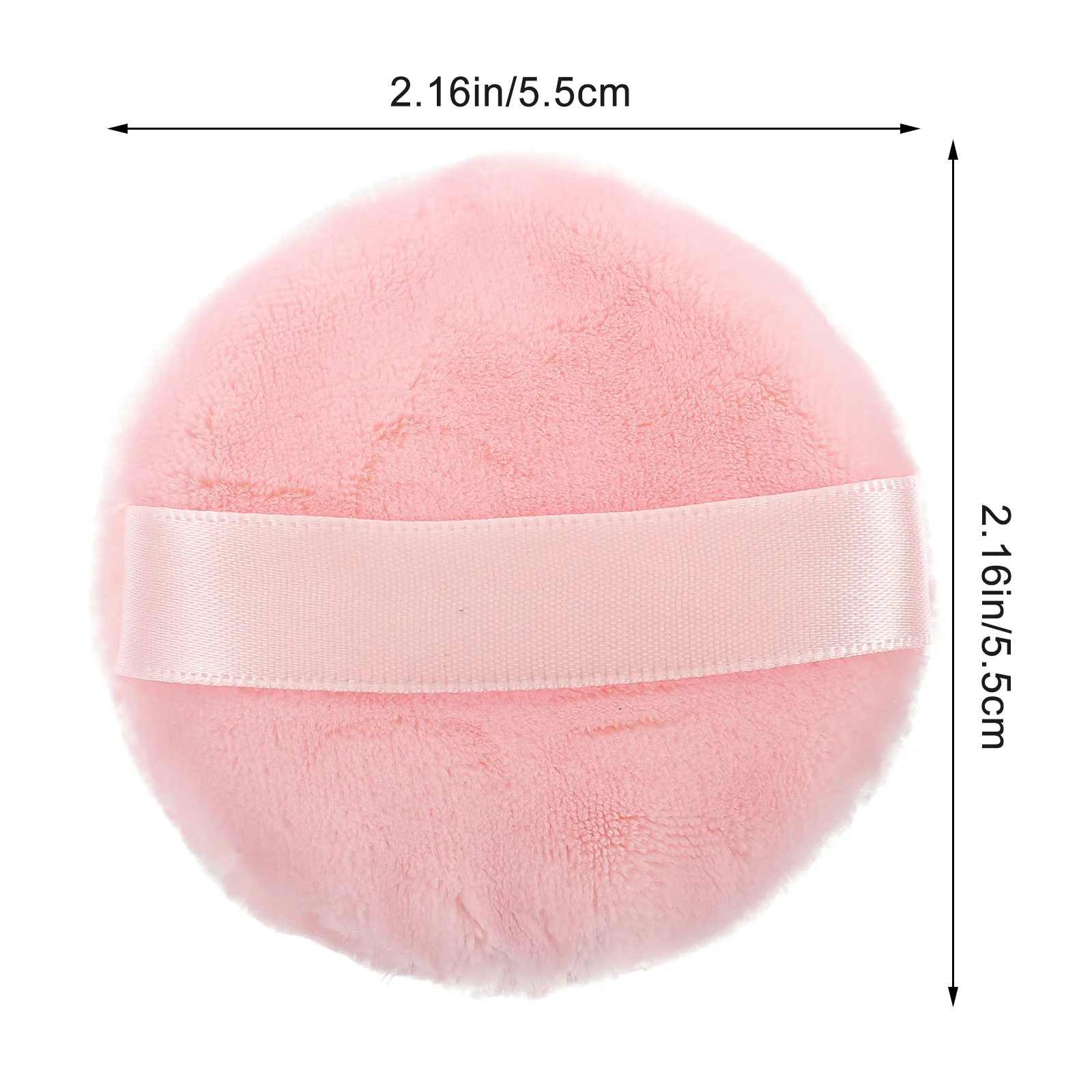 2 stuks make-up poeder wasbare katoenen sponzen voor gezicht foundation blusher markeerstift poeder