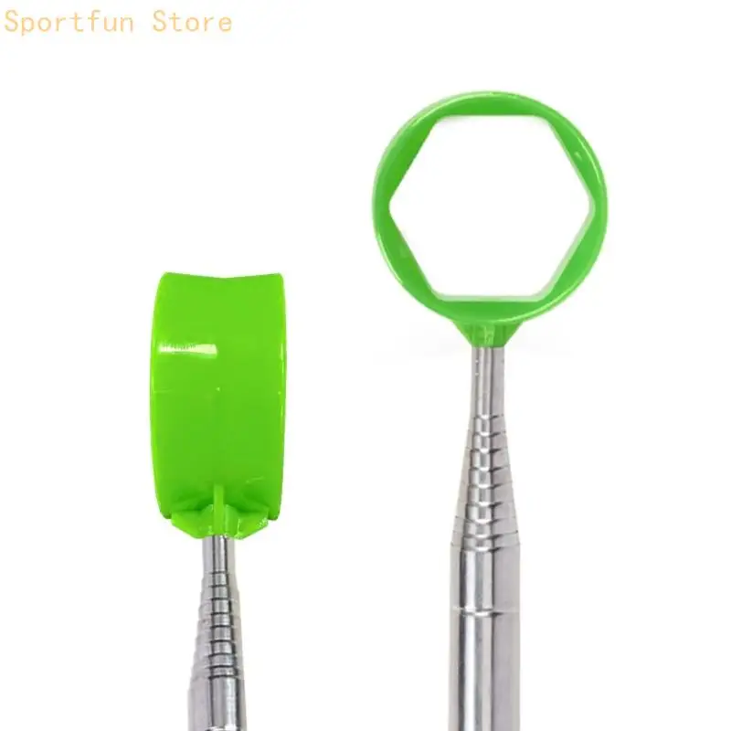 Portable Golf Ball Grabbers Pickup Tool Stainless Steel Golf Ball Grabbers Telescopic Ball Retrievers Easy to Use X7JD