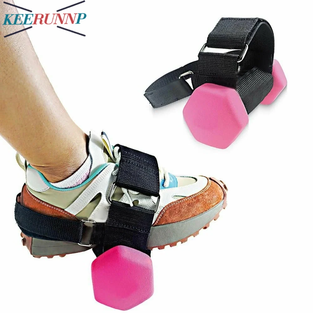 Tibialis Knöcheltrainer und Hantelfußband, 1 Paar | Für Schienbeinschiene Rehab, Beinverlängerungen und Hüftflexor-Training im Heim-Fitnessstudio