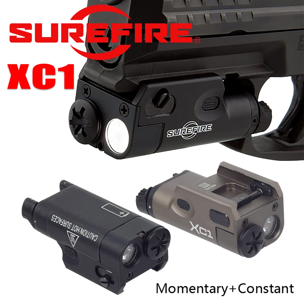 SureFire XC1 linterna táctica para pistola LED Airsoft G17/G19 - imagen 4