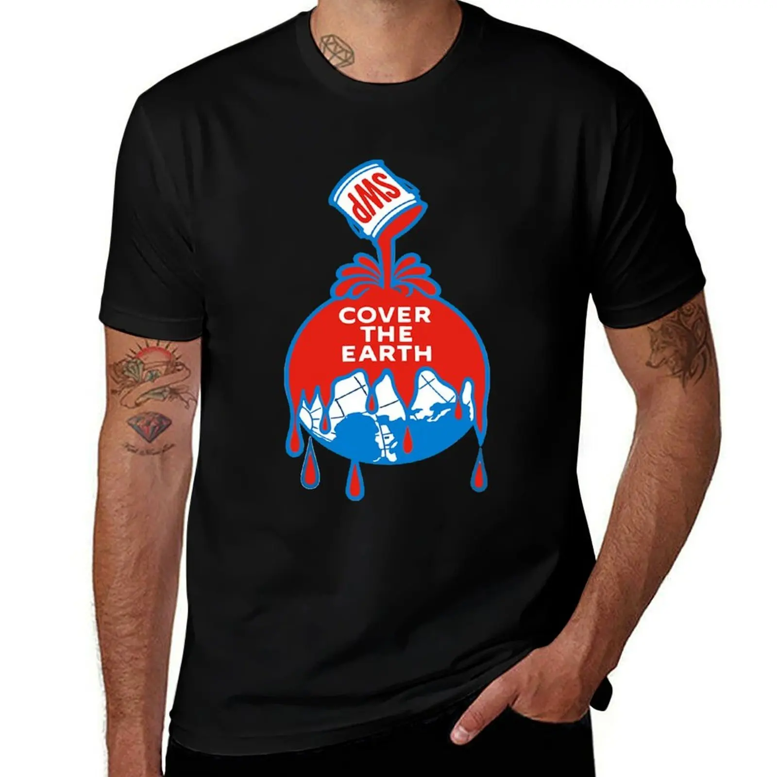 

Sherwin Williams Cover The Earth T-Shirt Simple Print Design T-Shirt