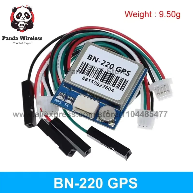BN-180 BN-220 BN-880 GPS Module TTL level GNSS Module GLONASS Dual Antenna Built in FLASH for Flying Drone Flight Controller