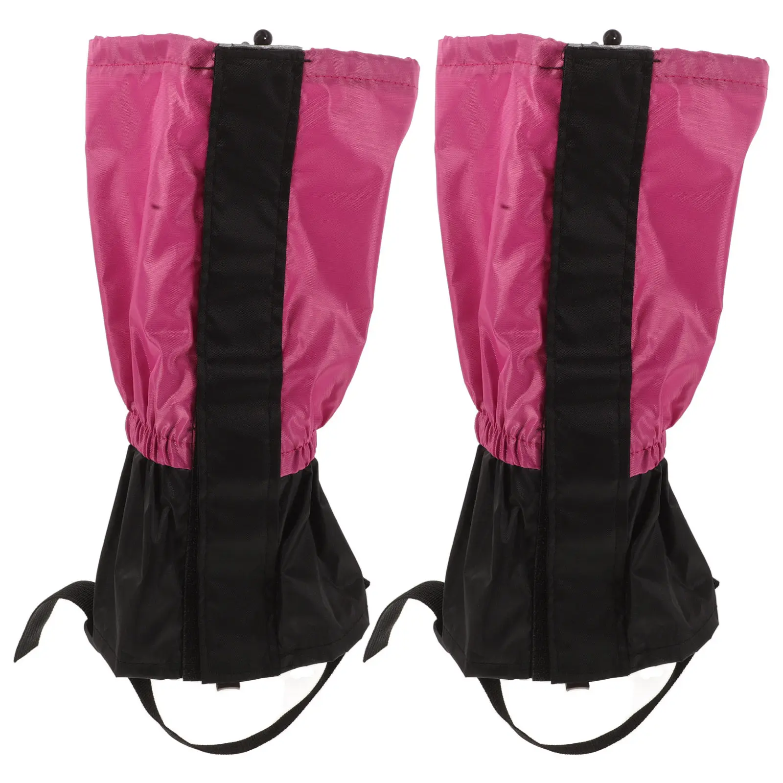 1Pair Snug Fit Boot Gaiters Waterproof Breathable Sandproof for Hiking Desert Trekking Climbing Fishing Snake Protection Leg