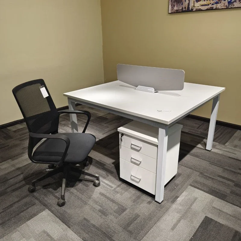 Computer Simplicity Office Desks Employee Staff Screen Combination Office Desks Modern Bureau Meuble Working Equipment QF50OD