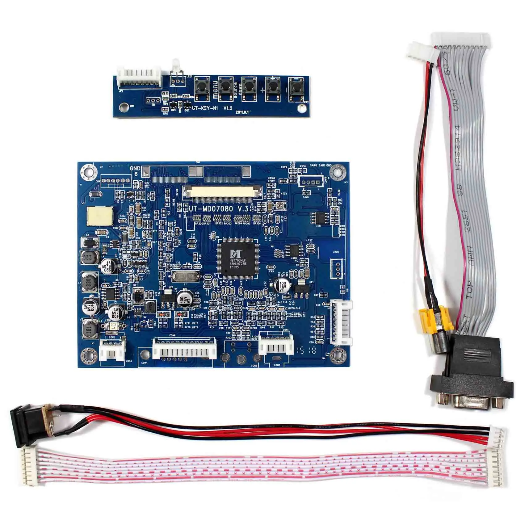 

VGA AV LCD Controller Board For 6.5" 7" AT065TN14 AT070TN92 800x480 LCD