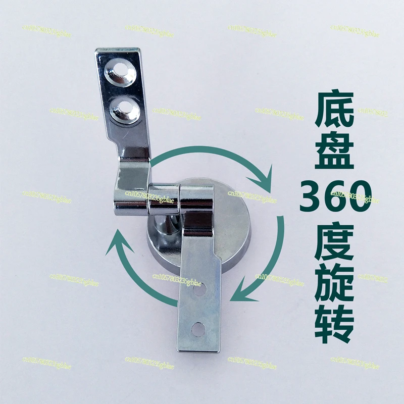 Toilet Cover Hinge Fixing Bracket Hinge Metal Fittings Connector Screw Parts Thickened