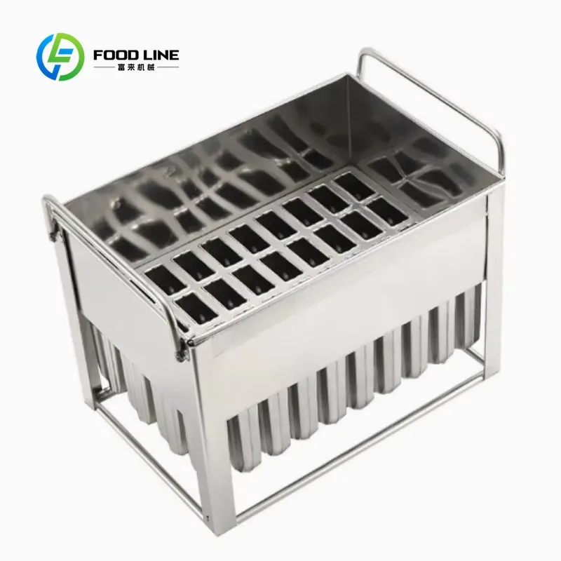 Customized Food Machines Popsicle and High Yield Popsicle Machine 10 Mold for Business Growth Ice Pop Vending Machine