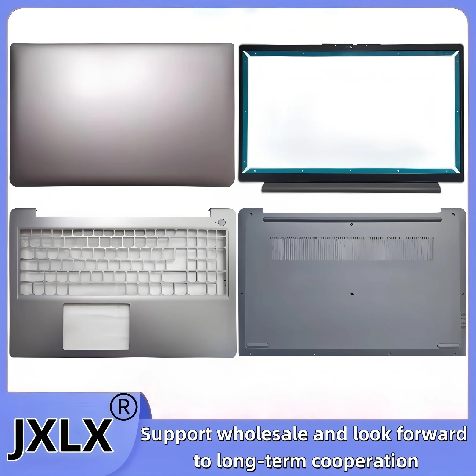 

JXLX® New For Lenovo 3 15ADA6 15ALC6 15ITL6 15S 2021 Laptop LCD Back Cover Top Case/LCD Bezel/Palmrest Cover/Bottom Base Cover