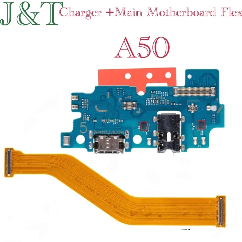 USB Fast Charging Charger Main Motherboard Flex Cable For Samsung Galaxy A20 A30 A50 A70 A80 Dock Connector Board