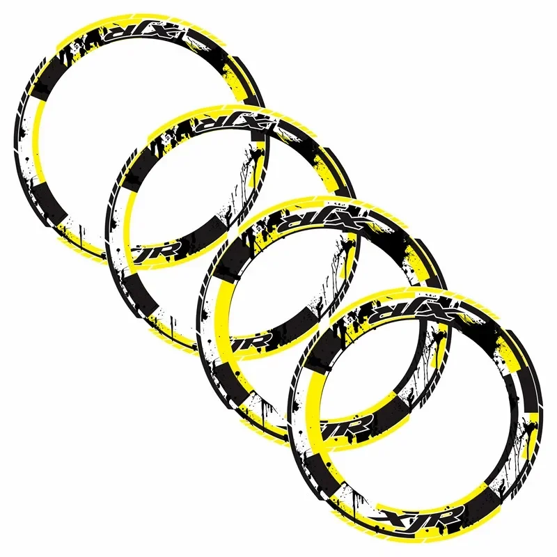 For YAMAHA XJR 1200 1300 XJR1200 XJR1300 Motorcycle Parts Contour Wheel Decoration Decal Sticker - 3