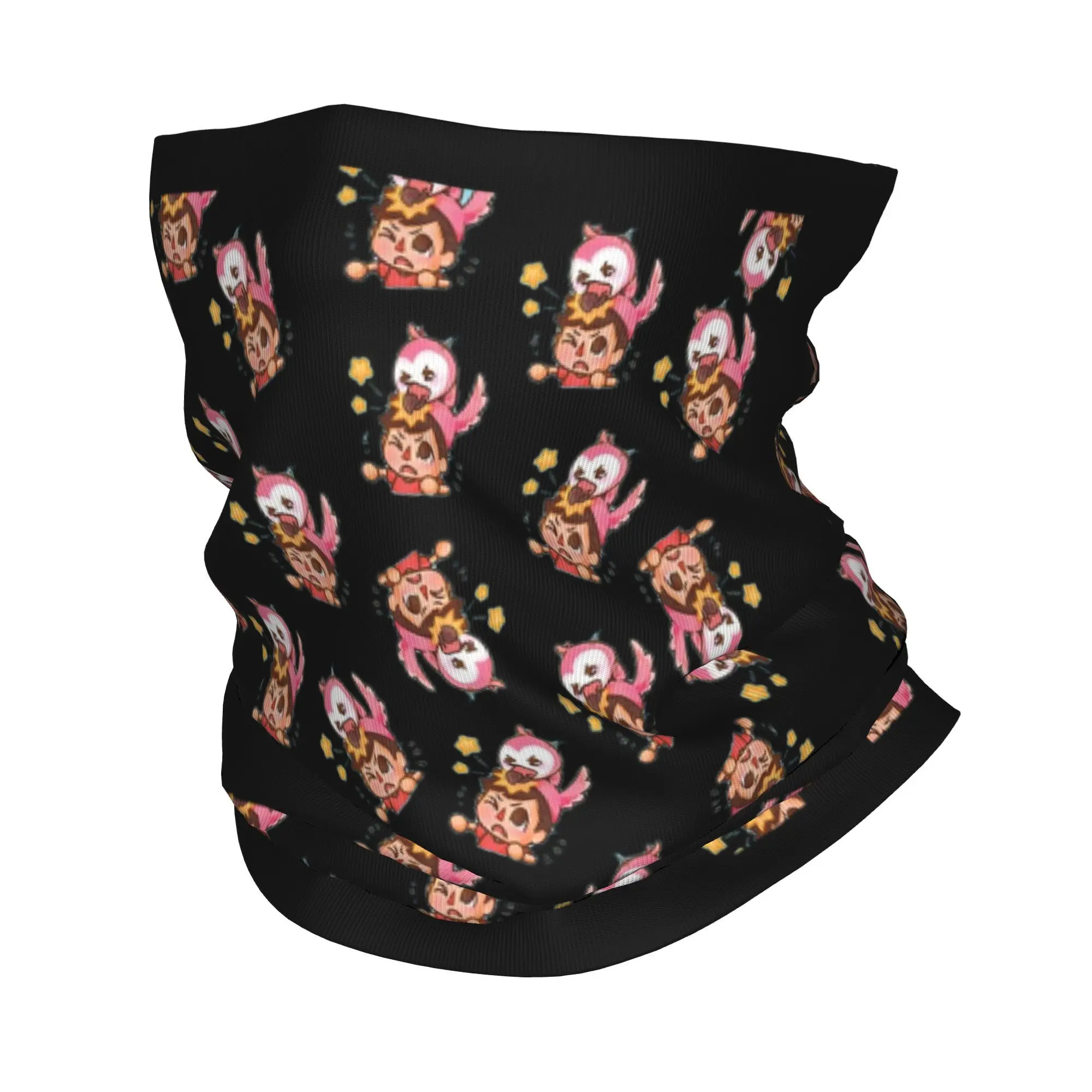 

Flamingo Youtuber Bandana Neck Cover Printed Wrap Mask Scarf Warm Cycling Scarf Riding Unisex Adult Windproof