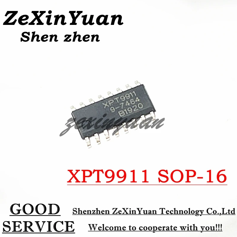 10 шт.-50 шт. 100% Новый оригинальный 9911 XPT9911 DAB/D SOP-16 аудио усилитель мощности интегрированный IC чип