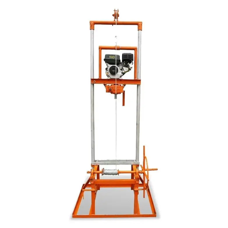 

Индивидуальная мини-буровая установка для скважин глубиной до 80 м, портативная, бензиновая/дизельная, легкая, для продажи