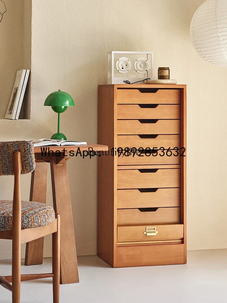 QQ 110*French retro roller shutter jewelry cabinet file cabinet studio storage storage chest cabinet