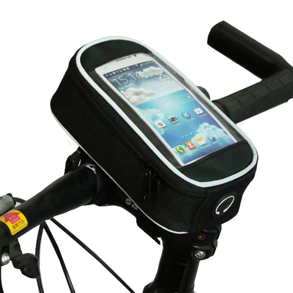 

phone bag bike waterproof phone case frame bag frame phone bag bike tube bag