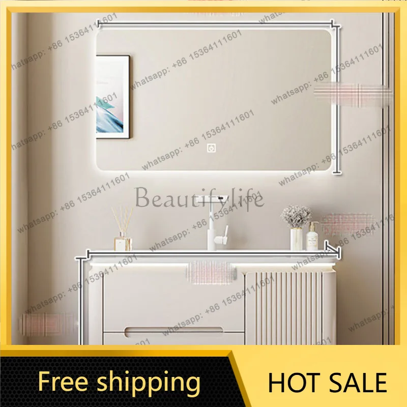 FG White Drawers Cupboard Modern Skincare Luxury Space Saver Partitions Display Bathroom Cabinet Organizer Gabinete Room Furnitu