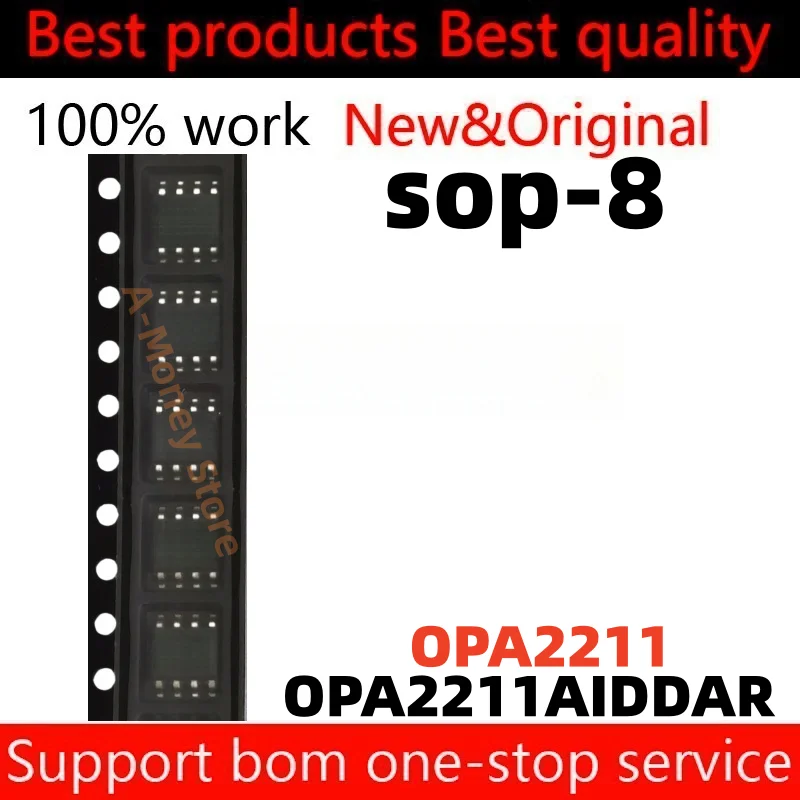 

(5-10pcs)OPA2211 OPA2211AIDDA OPA2211AIDDAR sop-8