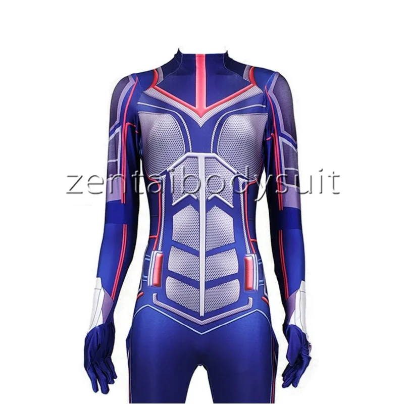 New Women Ant-Man and The Wasp Cosplay Bodysuit 3D Imprimer Skin Zentai Costume Halloween Party Suit