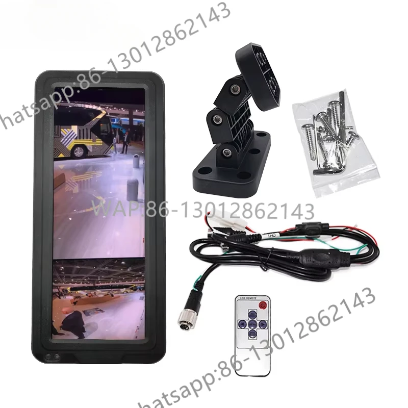 

12,3-дюймовый полноэкранный дисплей, камера с двумя объективами и высоким разрешением, установленная сбоку грузовика, электронная система монитора зеркала заднего вида