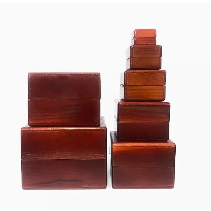 

Nest of Boxes - Wooden Magic Tricks Vanished Object Appearing in the Box Magie Stage Illusion Gimmick Props Funny Mentalism