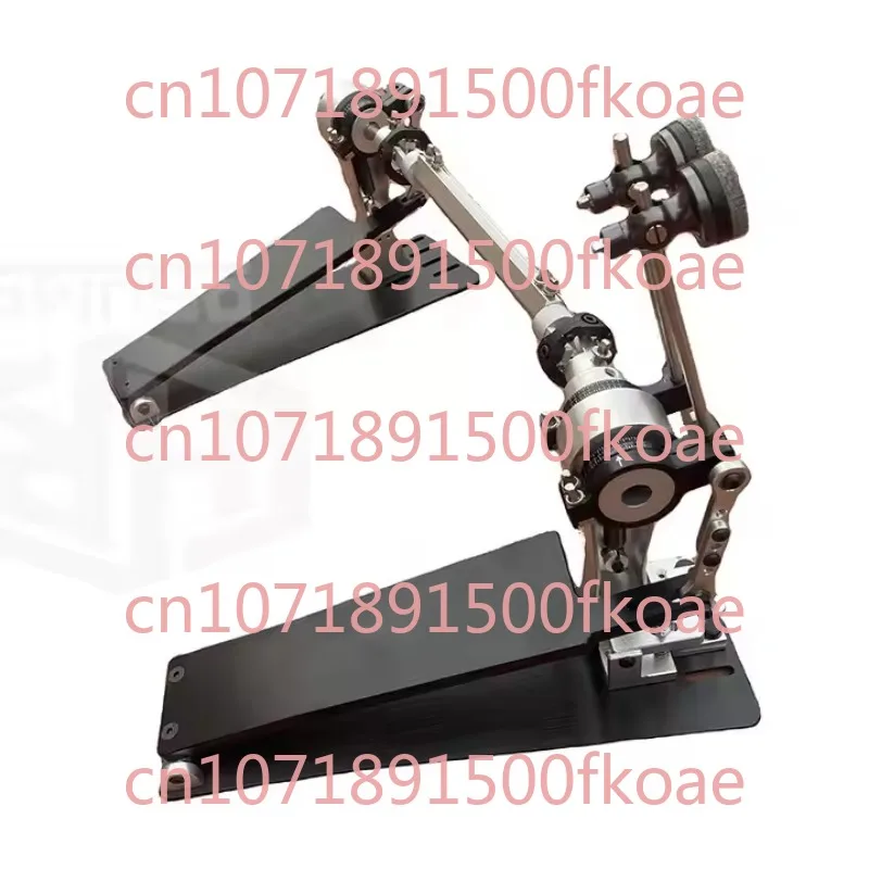 Long Board Speedy Direct Drive Shaft CNC Cutting Craft Jazz Pedal Aluminum Alloy Powerful Twin Pedal Kick Bass Drum Double Pedal