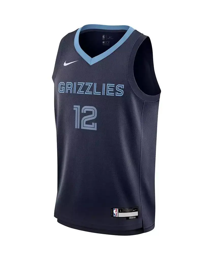 Nike | Big Boys Ja Morant Navy Memphis Grizzlies Swingman Jersey - Icon Edition