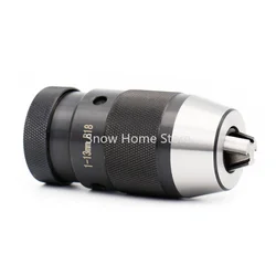 Drill Chuck Keyless Self Tightening B12 B16 B18 B22 JT6 Lathe Morse Taper Electric Mandril Collet Scroll CNC Drilling Machine