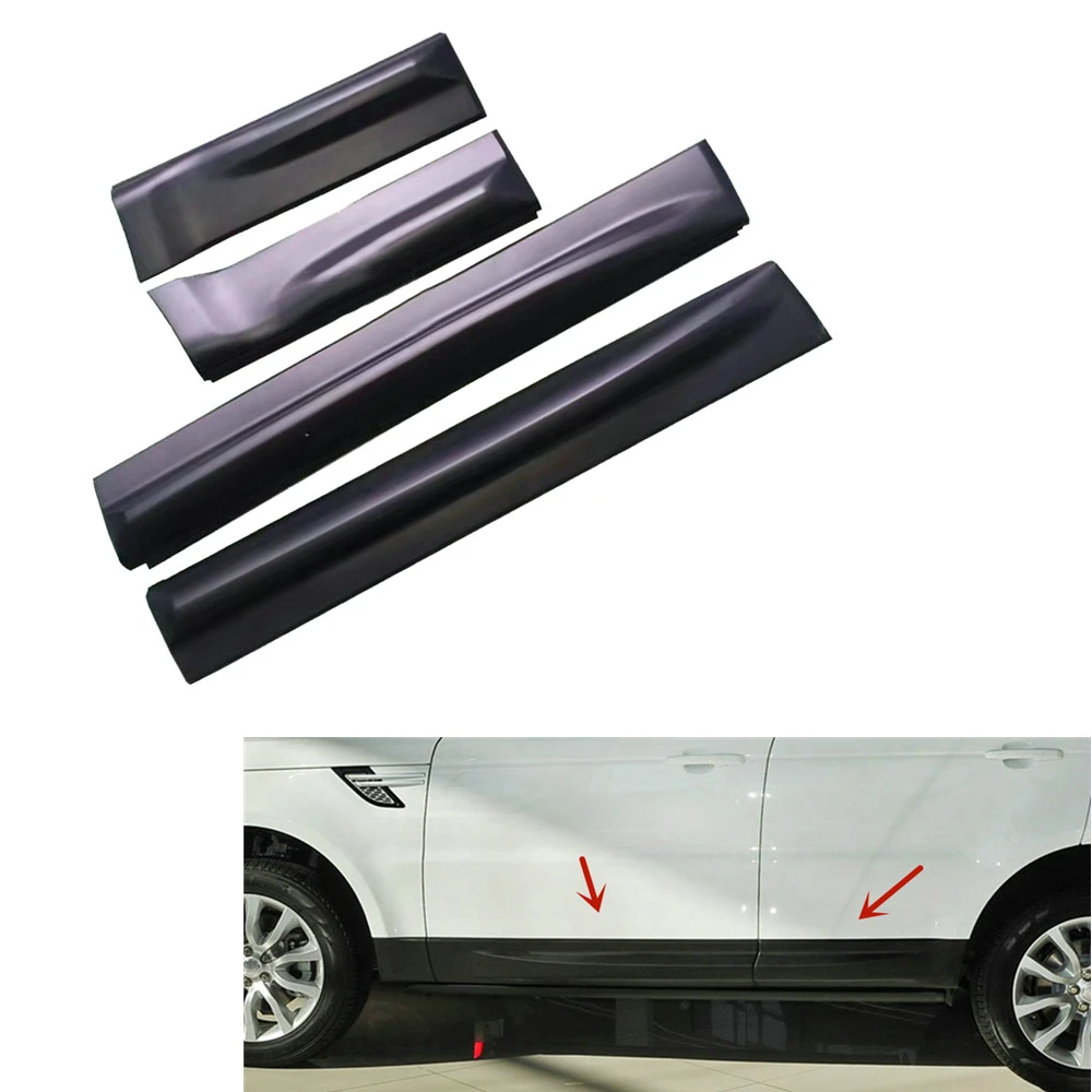 4 Pieces Front Door Outside Lower Moulding Auto Accessories For Land Rover Sedan 4-Door LR3 LR4 DGP000124PCL