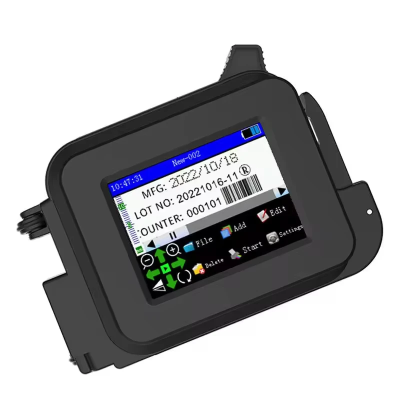 Hot Sale Smart Full Color Inkjet Handheld Draagbare Kleine Mini Barcode Vervaldatum Draadloze Mobiele Handige Printers