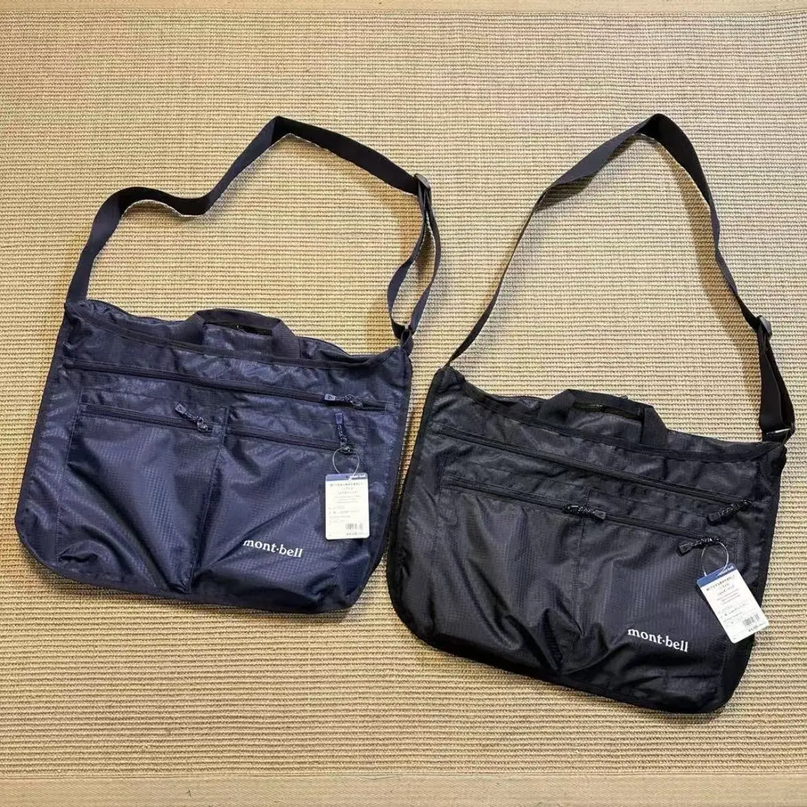 حقيبة تخزين كتف كروسبودي مقاومة للماء من النايلون خفيفة الوزن للاستخدام الخارجي من مونتبل #1