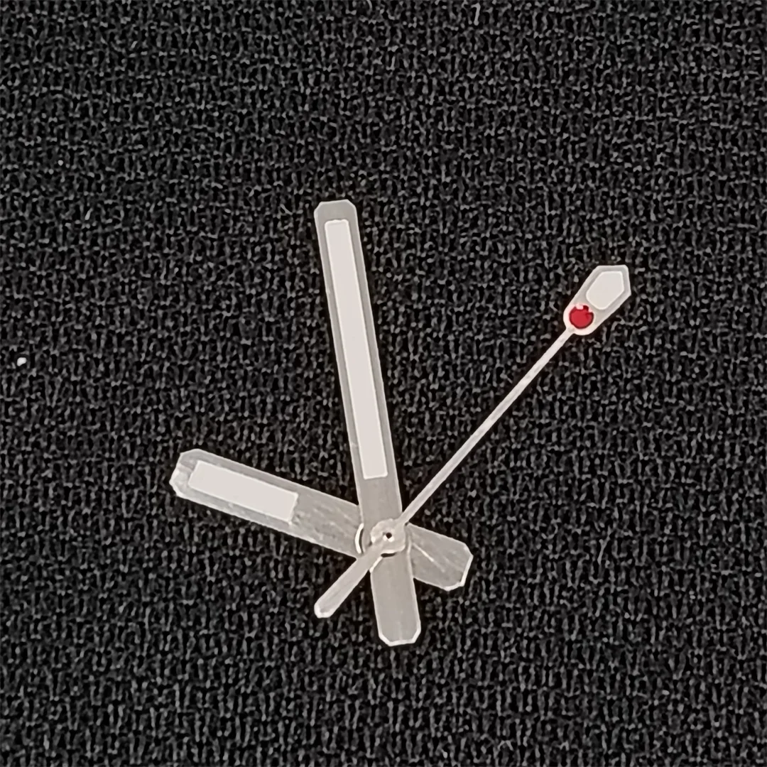 ใหม่ดัดแปลง NH35 นาฬิกามือ Silver/Rose นาฬิกาตัวชี้สีเขียวเข็มส่องสว่างนาฬิกาสําหรับ NH35/NH36 /4R/7S การเคลื่อนไหว