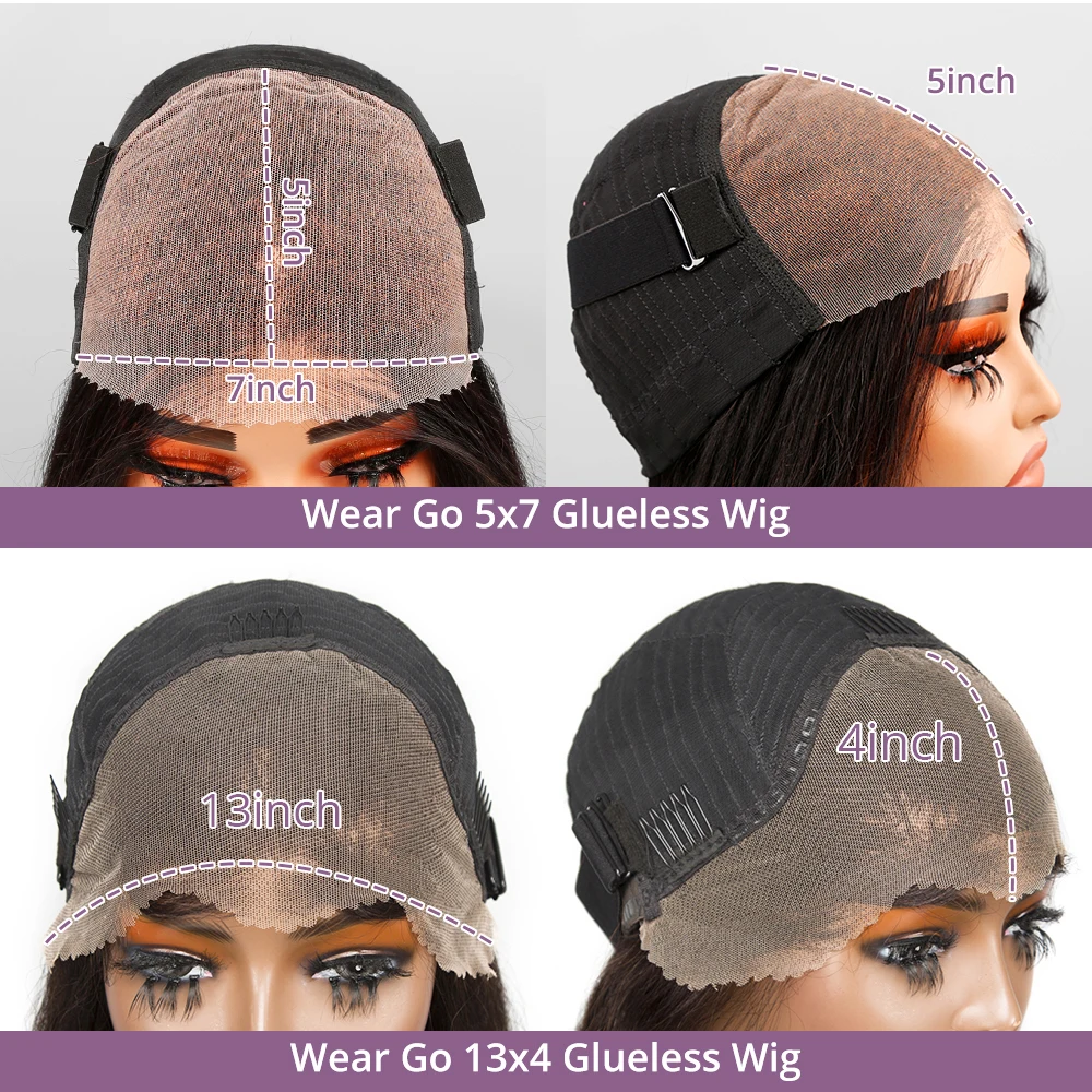 40 46 بوصة 360 شعر مستعار دانتيل كامل بدون صمغ الباروكات 100% شعر طبيعي مفرود 13X6 Hd شعر مستعار أمامي من الدانتيل الفيتنامية جاهزة للارتداء